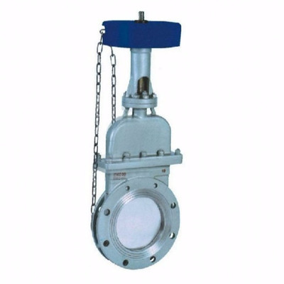 PZML73H链轮暗杆式刀型闸阀