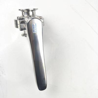 卫生级D81X快装鸭嘴蝶阀