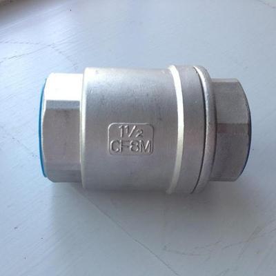 H12W不锈钢内螺纹止回阀