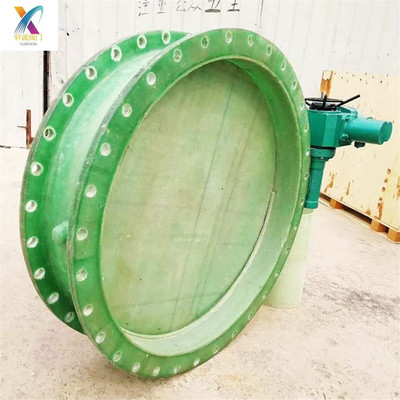 D341W玻璃钢蝶阀