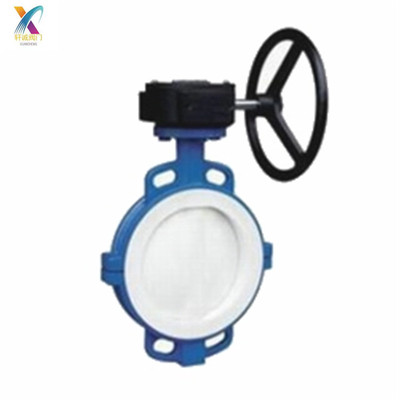 D371F46对夹式衬氟蝶阀