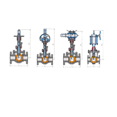 GQ647H气动轨道球阀